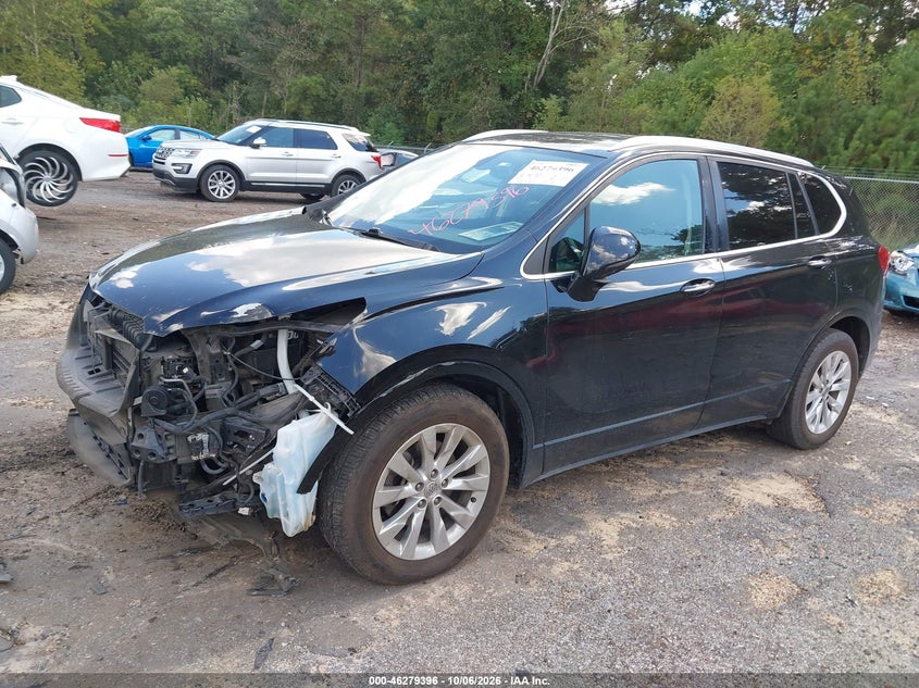 Vin: lrbfxbsa6hd163309, lot: 46779542, buick envision essence 20172