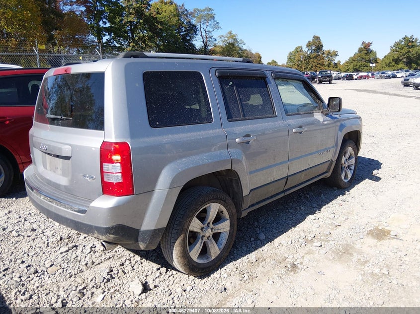 Vin: 1c4njrfb1hd165205, lot: 46779553, jeep patriot high altitude 4x4 20174