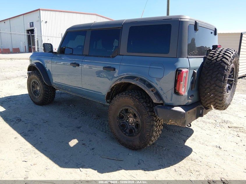 Vin: 1fmee5dp7plb37629, lot: 46779554, ford bronco wildtrak 20233