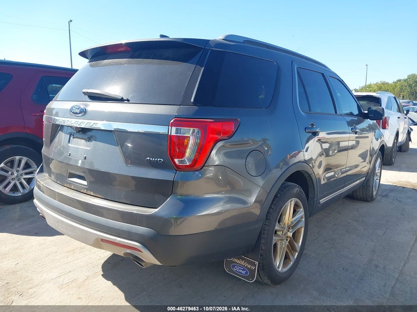 Vin: 1fm5k8d85ggb00543, lot: 46779609, ford explorer xlt 20164