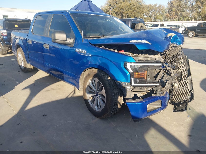 Vin: 1ftew1cp3jkc50664, lot: 46779613, ford f-150 xl 2018 img_1