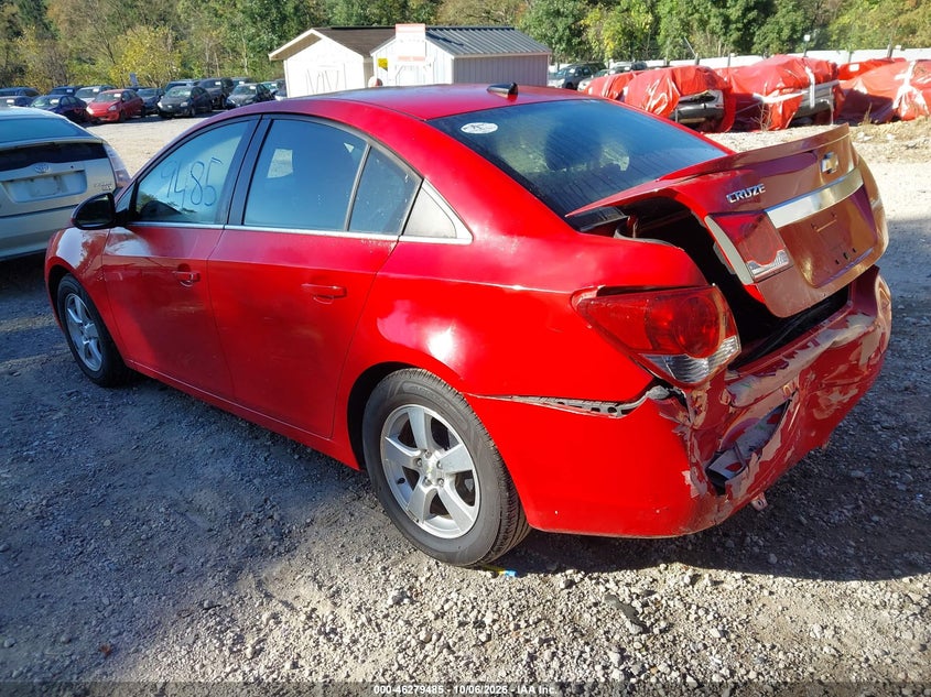 Vin: 1g1pc5sb3e7136521, lot: 46779631, chevrolet cruze 1lt auto 20143