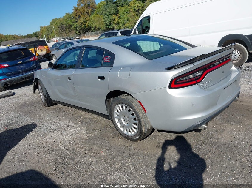 Vin: 2c3cdxkt4kh529746, lot: 46779634, dodge charger police awd 20193