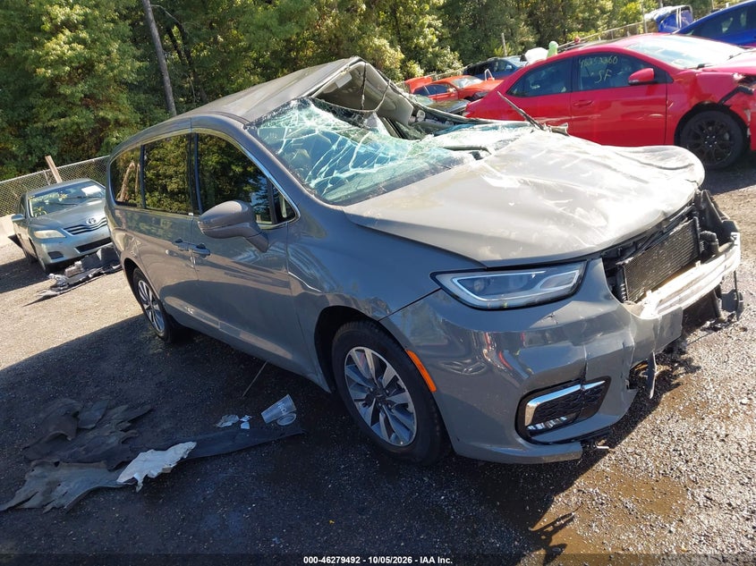 Vin: 2c4rc1l75nr187259, lot: 46779638, chrysler pacifica hybrid touring l 20221