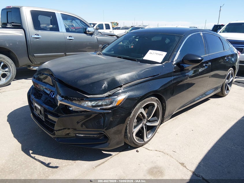 Vin: 1hgcv1f38ja099072, lot: 46779655, honda accord sport 20182