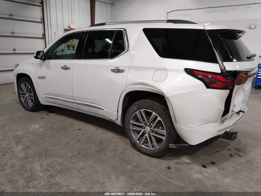 Vin: 1gnevnkw3pj108193, lot: 46779663, chevrolet traverse awd high country 20233