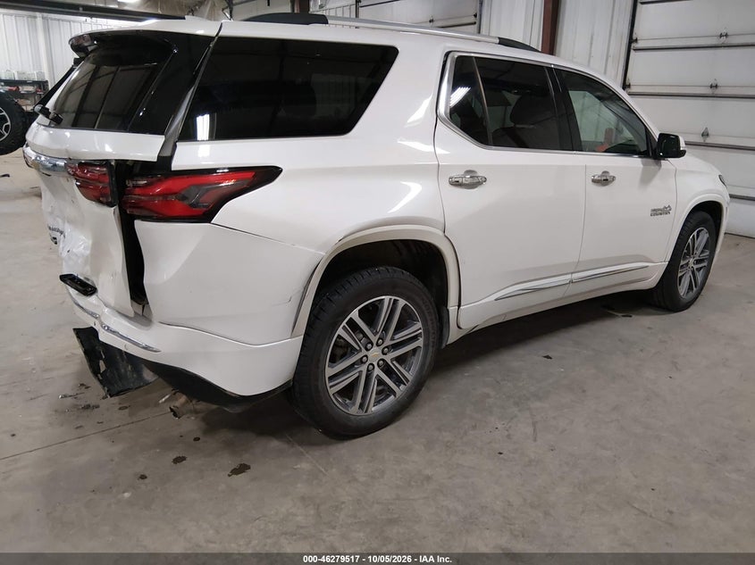 Vin: 1gnevnkw3pj108193, lot: 46779663, chevrolet traverse awd high country 20234