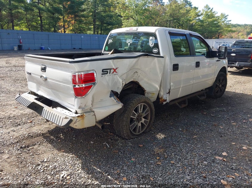 Vin: 1fpfw1ef4esb54145, lot: 46779665, ford f-150 stx 20144