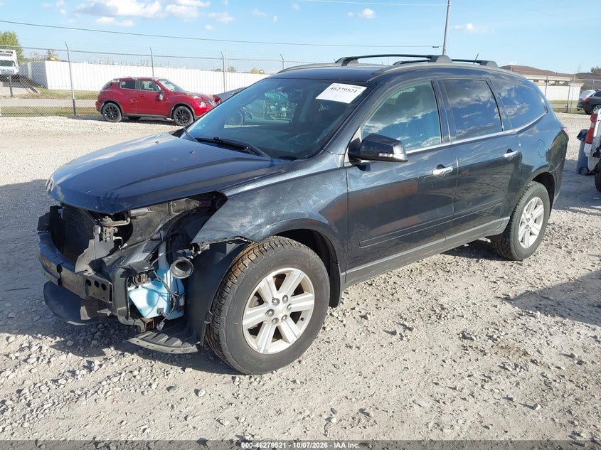 Vin: 1gnkvhkd3ej250432, lot: 46779667, chevrolet traverse 2lt 20142