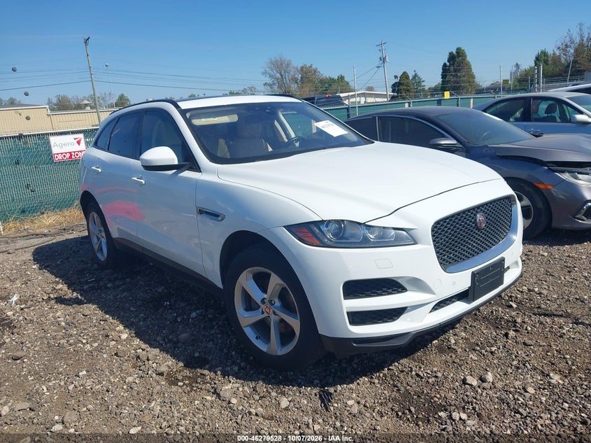 Vin: sadcj2fx0ja290119, lot: 46779672, jaguar f-pace 25t premium 20181