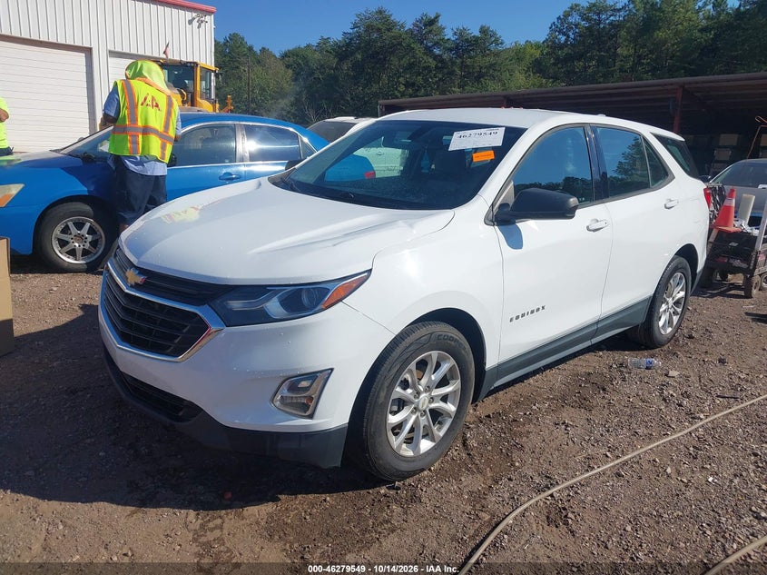 Vin: 2gnaxhev3k6160121, lot: 46779695, chevrolet equinox ls 20192