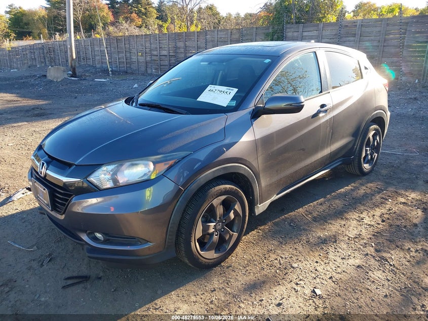 Vin: 3czru6h53jg704988, lot: 46779699, honda hr-v ex 20182
