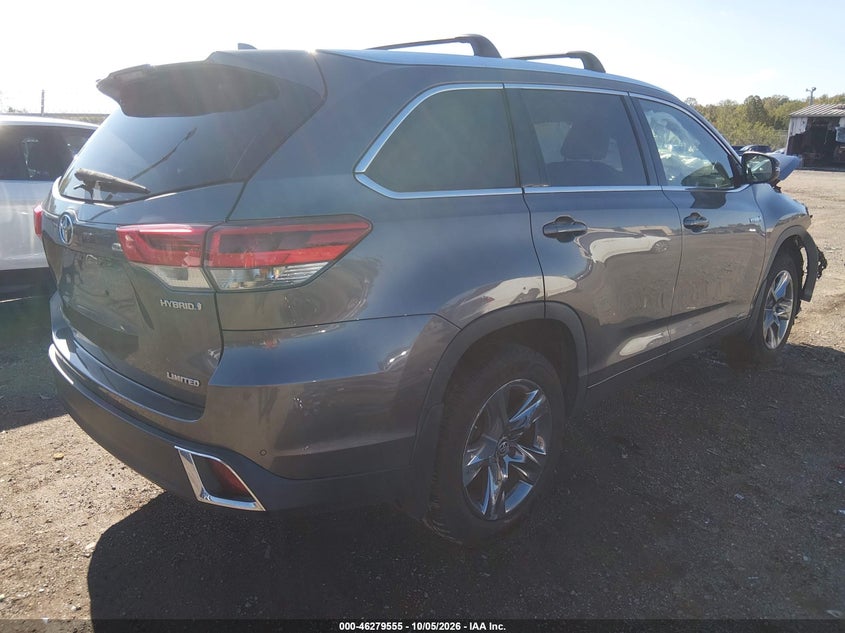 Vin: 5tddgrfh8ks053995, lot: 46779701, toyota highlander hybrid limited platinum 20194