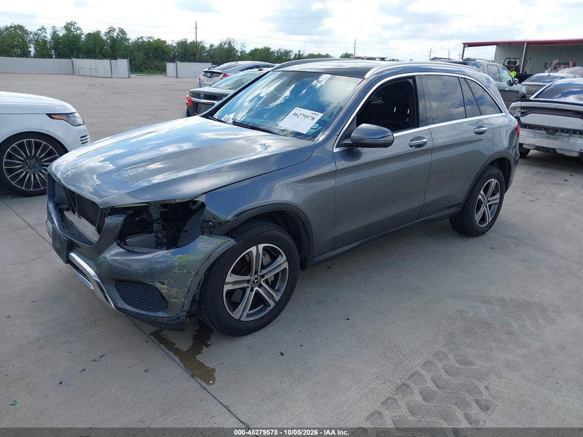 Vin: wdc0g4jb7jv049598, lot: 46779724, mercedes-benz glc 300 20182