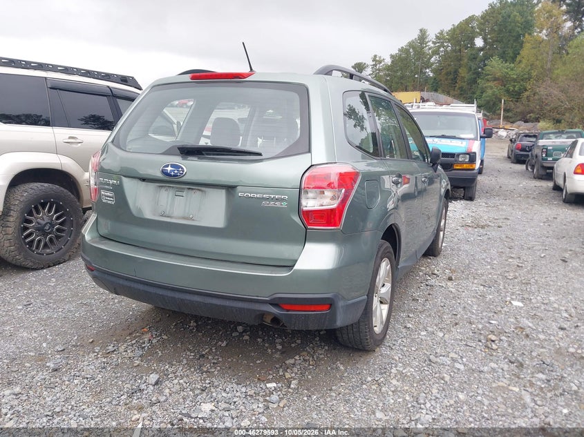 Vin: jf2sjabc0fh813949, lot: 46779739, subaru forester 2.5i 20154