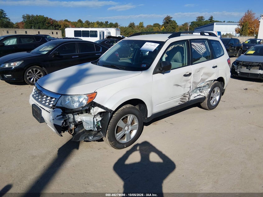 Vin: jf2shabcxch419933, lot: 46779744, subaru forester 2.5x 20122