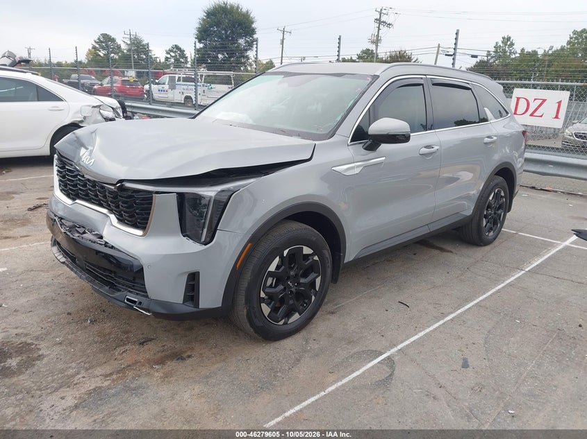 Vin: 5xyrldjc8tg447396, lot: 46779751, kia sorento s 20262