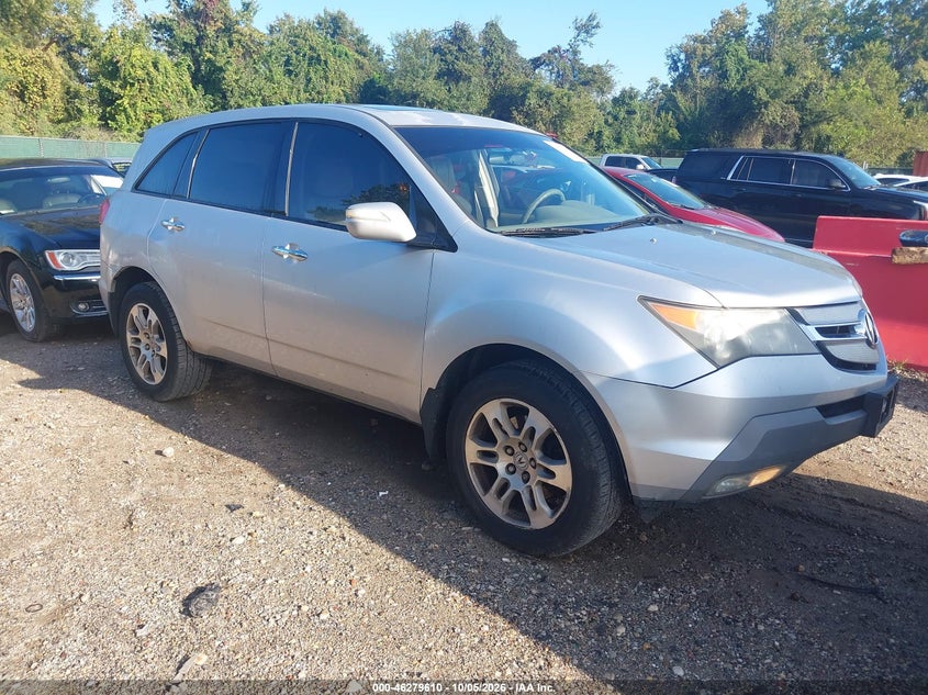 ACURA MDX 2007 VIN 2HNYD28467H549261