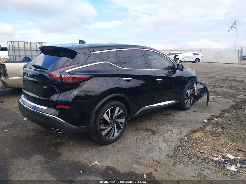 Vin: 5n1az2cj1rc118429, lot: 46779764, nissan murano sl fwd 20244