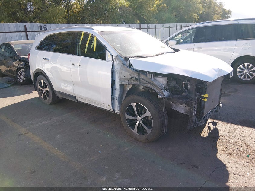 Vin: 5xyphda54hg308318, lot: 46779771, kia sorento 3.3l ex 20171