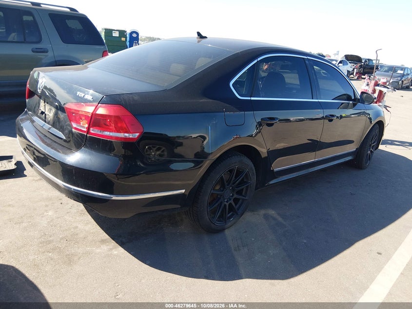 VOLKSWAGEN PASSAT 2012 VIN 1VWCN7A39CC001695