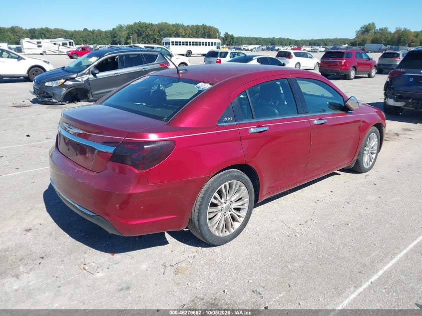 Vin: 1c3ccbcg7dn507144, lot: 46779808, chrysler 200 limited 20134