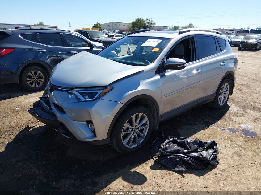 Vin: 2t3yfrev6jw448296, lot: 46779814, toyota rav4 limited 20182