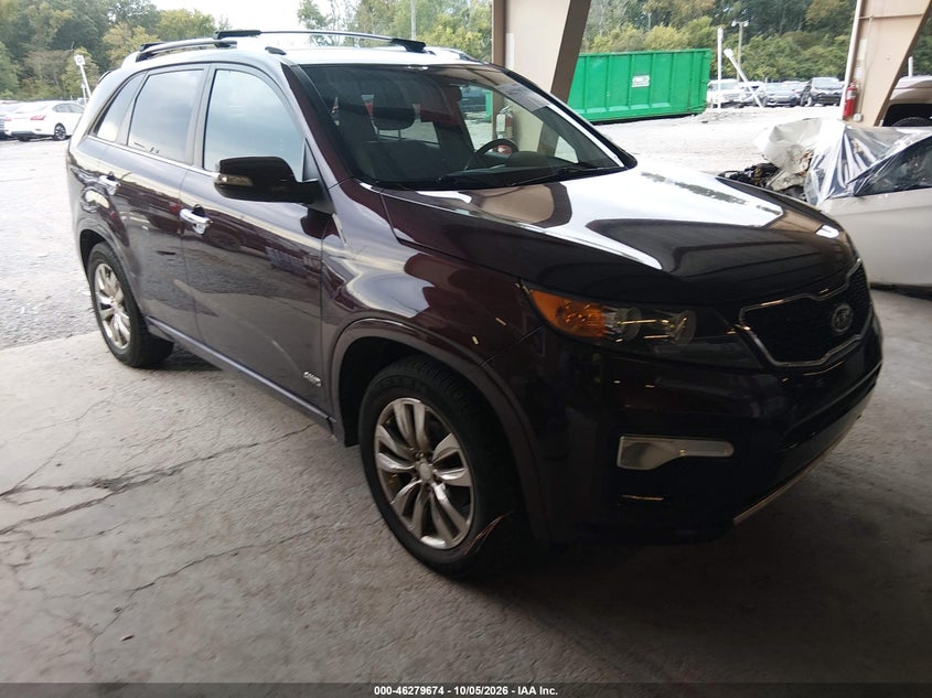 Vin: 5xykwda29dg377487, lot: 46779820, kia sorento sx v6 20131