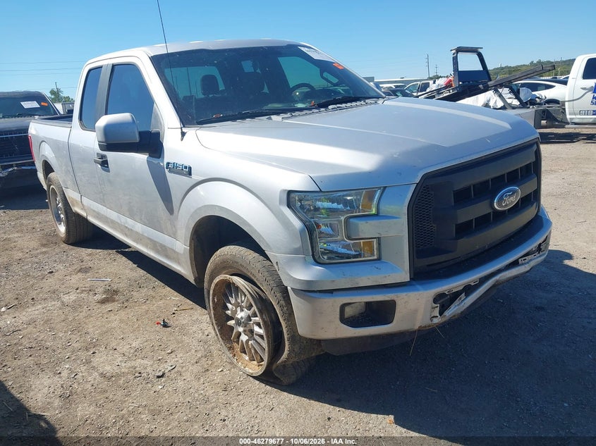 Vin: 1ftex1cf6fke84583, lot: 46779823, ford f-150 xl 20151