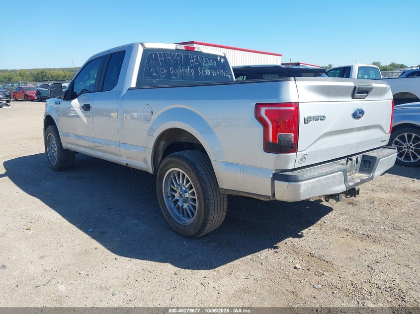 Vin: 1ftex1cf6fke84583, lot: 46779823, ford f-150 xl 20153