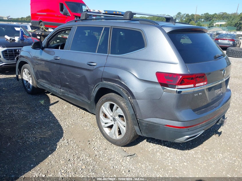 Vin: 1v2kr2ca6mc561451, lot: 46779831, volkswagen atlas 3.6l v6 se w/technology 20213