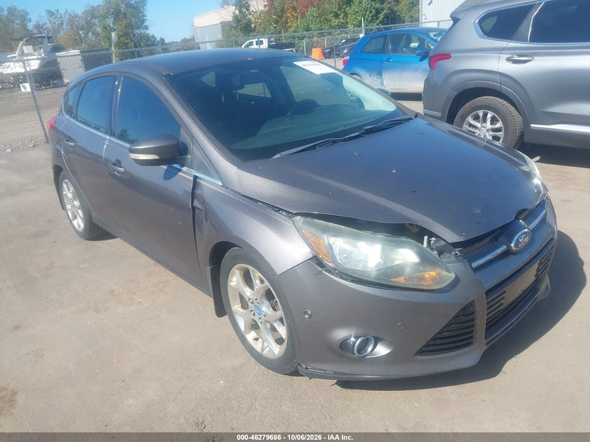 Vin: 1fahp3n22cl283679, lot: 46779832, ford focus titanium 20121