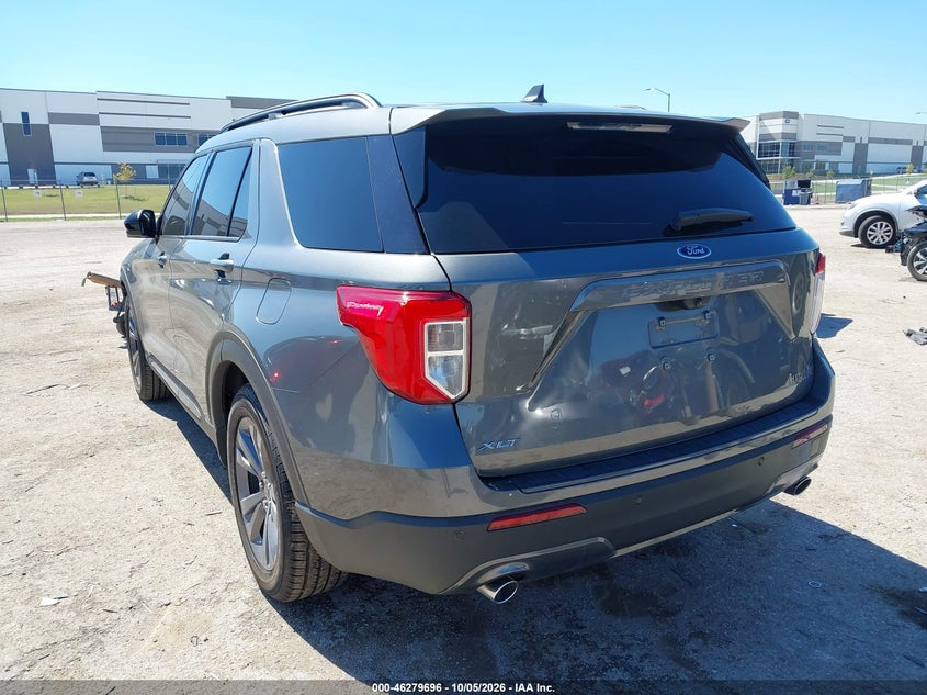 Vin: 1fmsk7dh7pga37362, lot: 46779842, ford explorer xlt 20233