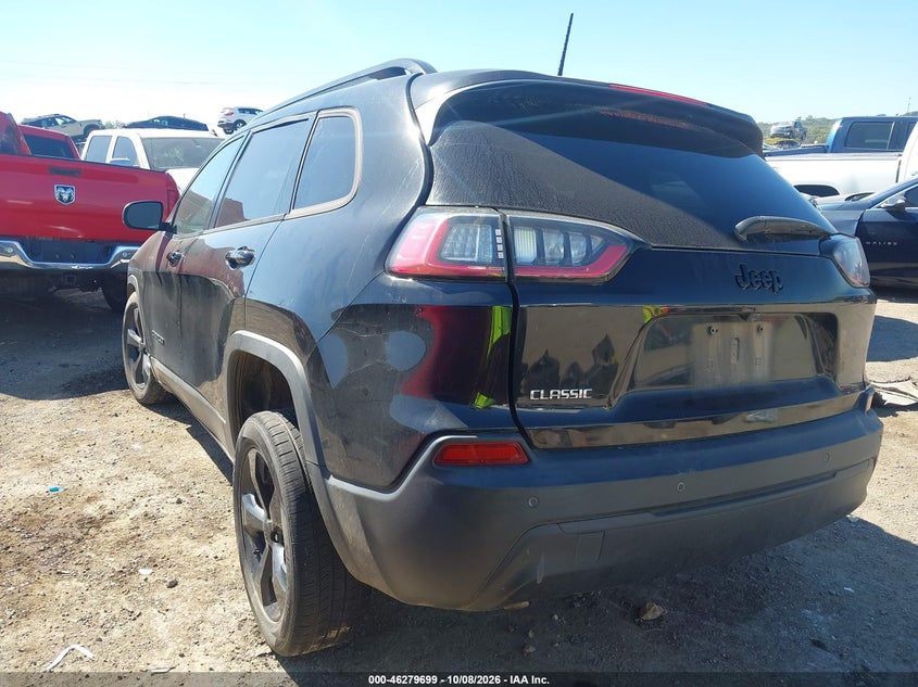Vin: 1c4pjllb9md220858, lot: 46779845, jeep cherokee altitude fwd 20213