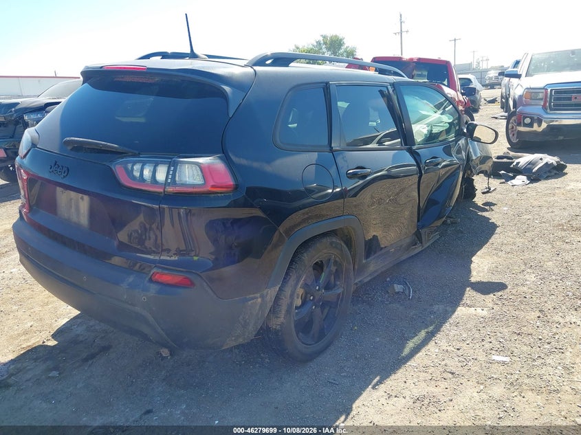 Vin: 1c4pjllb9md220858, lot: 46779845, jeep cherokee altitude fwd 20214