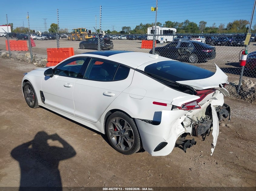 Vin: knae55lc8k6049373, lot: 46779859, kia stinger gt2 20193