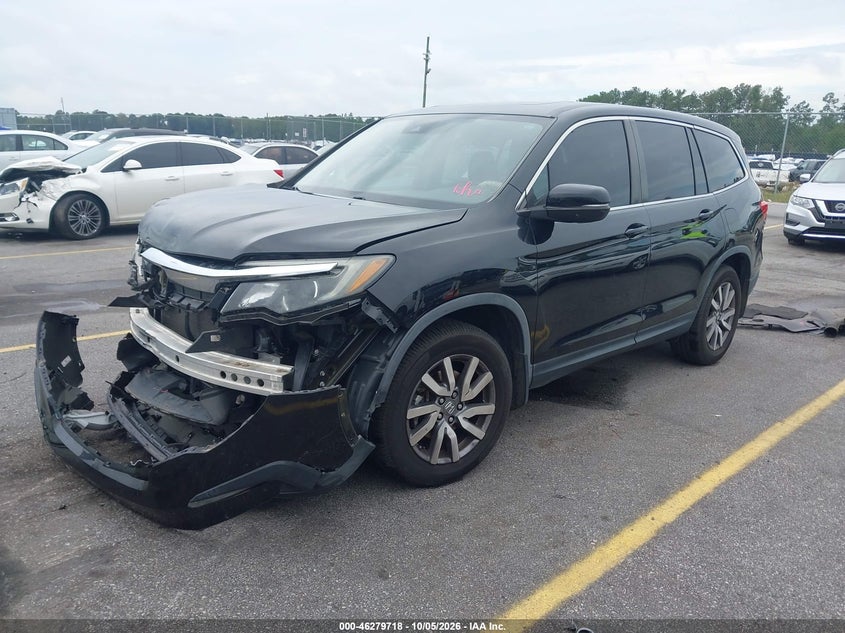 Vin: 5fnyf5h59kb036448, lot: 46779864, honda pilot ex-l 20192