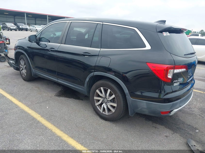 Vin: 5fnyf5h59kb036448, lot: 46779864, honda pilot ex-l 20193