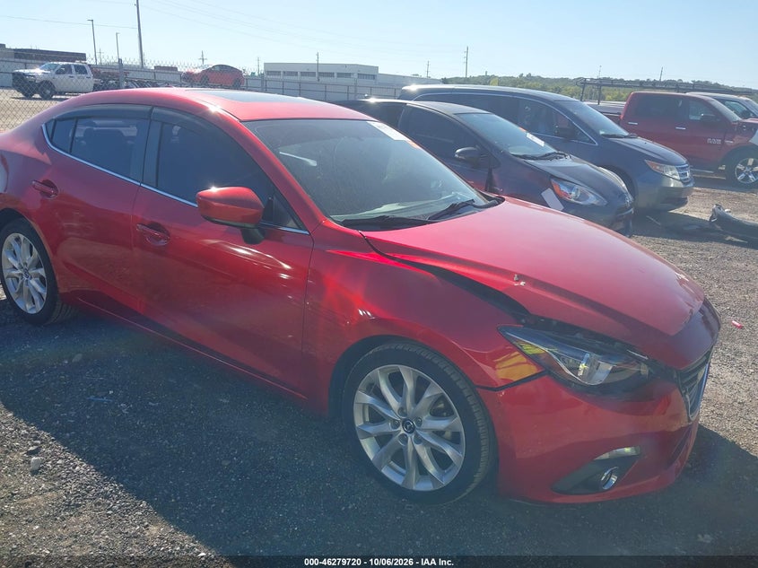 Vin: jm1bm1w33f1254860, lot: 46779866, mazda mazda3 s grand touring 20151