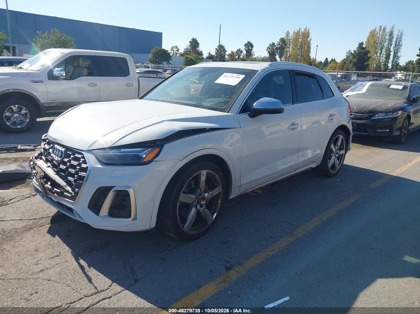 Vin: wa1c4bfy4m2067540, lot: 46779885, audi sq5 prestige tfsi quattro tiptronic 20212