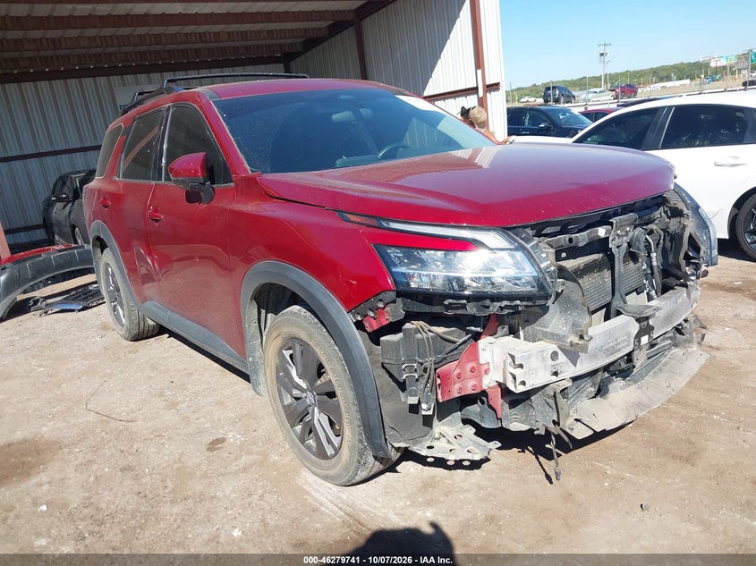 Vin: 5n1dr3bd3nc231310, lot: 46779887, nissan pathfinder sv 4wd 20221