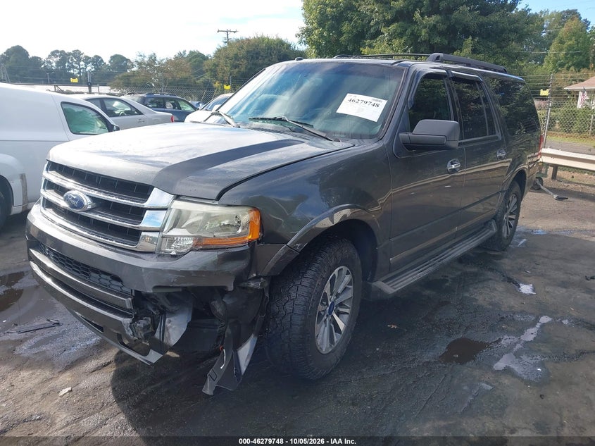 Vin: 1fmjk1ht1gef49475, lot: 46779894, ford expedition el xlt 20162