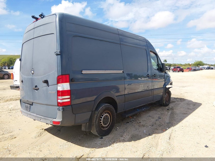 Vin: wd3pe7cd1jp642706, lot: 46779924, mercedes-benz sprinter 2500 standard roof v6 20184