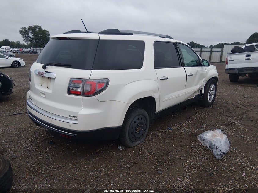 Vin: 1gkkrned3ej153372, lot: 46779925, gmc acadia sle-1 20144