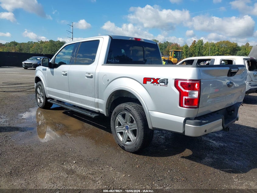 Vin: 1ftew1eg3jfc11059, lot: 46779967, ford f-150 xlt 20183