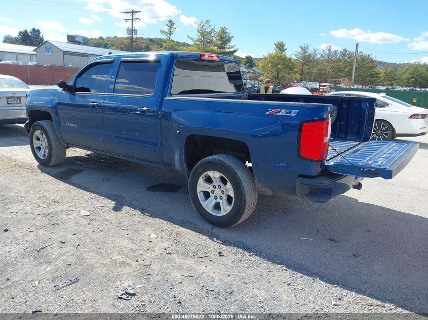 Vin: 3gcukrec4hg452561, lot: 46779969, chevrolet silverado 1500 2lt 20173