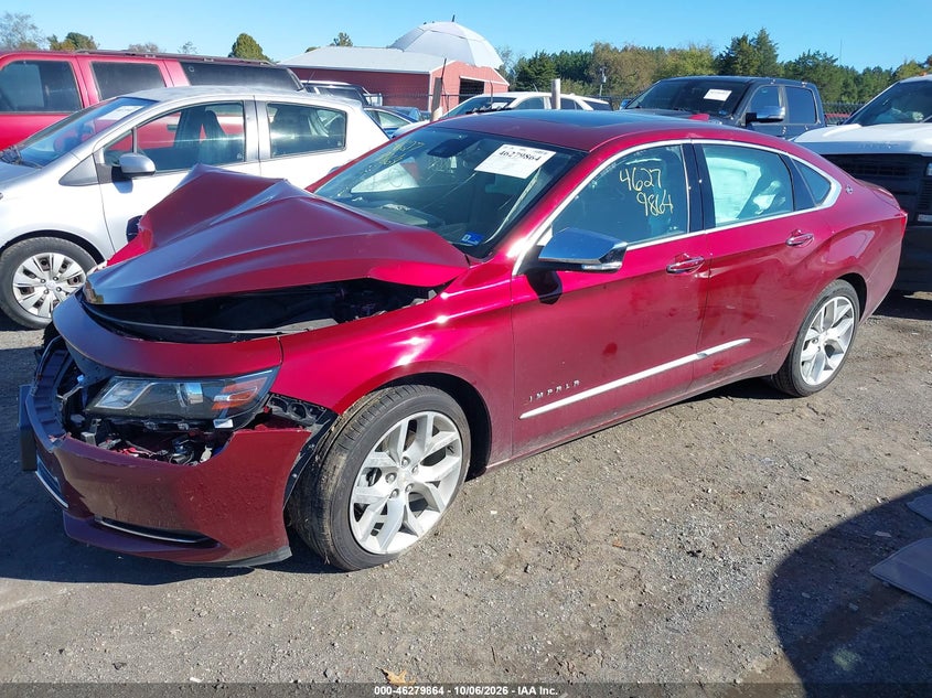 Vin: 2g1145s30h9192740, lot: 46780011, chevrolet impala 2lz 20172