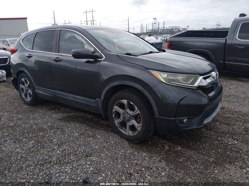 2017 Honda Cr-V Ex-L/Ex-L Navi, Удар сзади, IAAI, VIN 5J6RW1H85HL010310