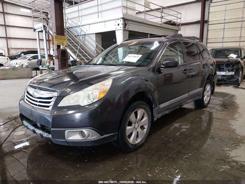 2010 Subaru Outback, Left Rear, IAAI, VIN 4S4BRBHC9A3316081 — photo 2