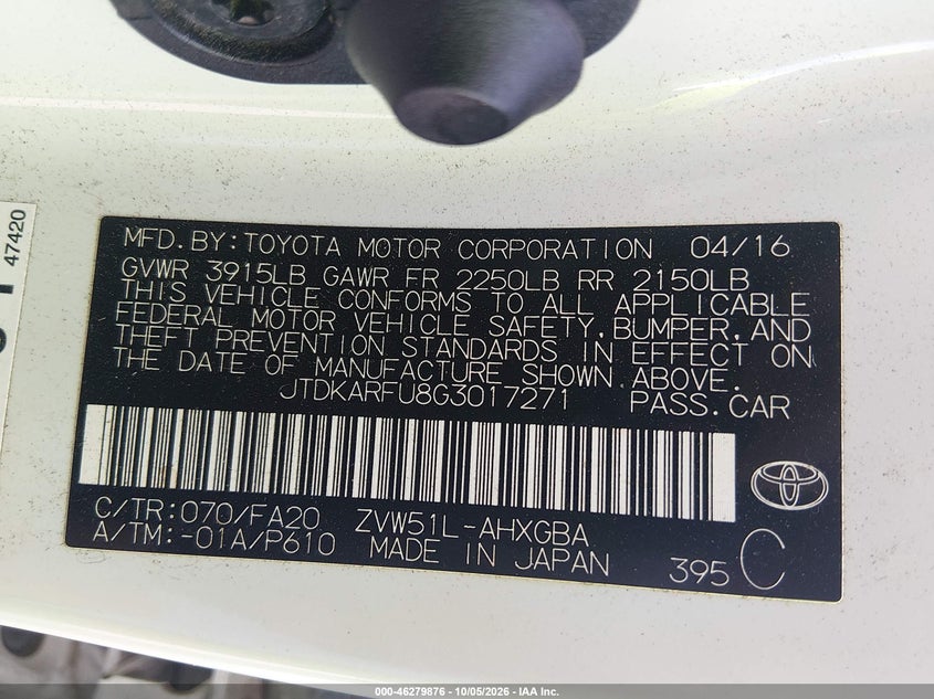 TOYOTA PRIUS - zdjęcie 9